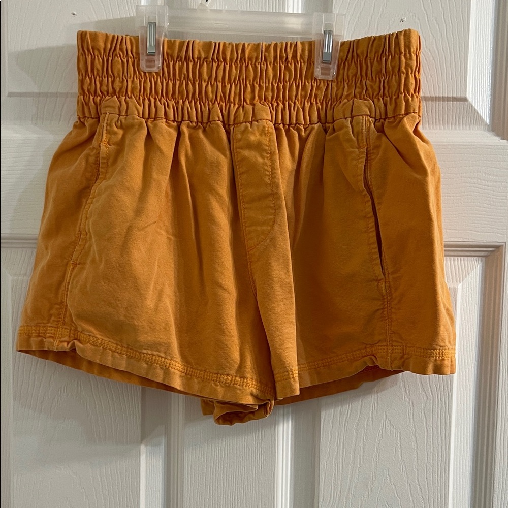 Aerie High Waist Orange Shorts